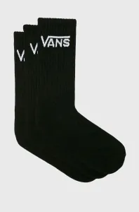 VANS 3 PACK - ponožky CLASSIC CREW Black 38,5-42