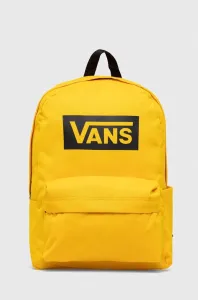 Batoh Vans žlutá barva, velký, s potiskem #5411724