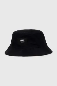 Bavlněná čepice Vans černá barva #4688496