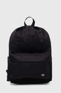 Batoh Vans černá barva, velký, hladký #5573872