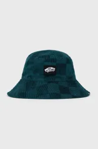 Manšestrový klobouok Vans tyrkysová barva, bavlněný #2037776