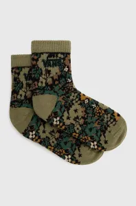 Ponožky Vans dámské, zelená barva
