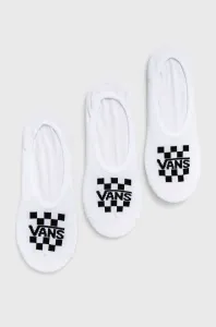Ponožky Vans pánské, bílá barva, VN0A7S9AWHT1-WHITE