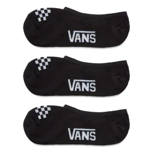 VANS 3 PACK - kotníkové ponožky CLASSIC CANOODLE Black/White 37-41