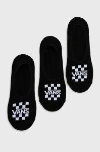 Ponožky Vans pánské, černá barva, VN0A7S9ABLK1-BLACK