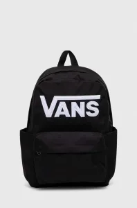 Dětský batoh Vans NEW SKOOL BACKPACK černá barva, malý, vzorovaný