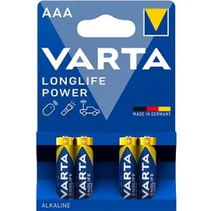 Varta baterie alkalická 1,5V AAA High Energy 4903 LR03/4BL