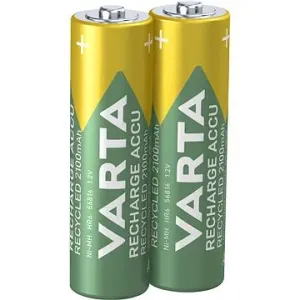 VARTA nabíjecí baterie Recharge Accu Recycled AA 2100 mAh R2U 2ks