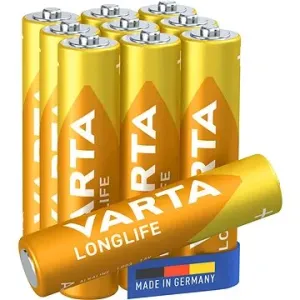 VARTA alkalická baterie Longlife AAA 10ks