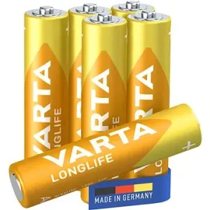 VARTA alkalická baterie Longlife AAA 4+2ks