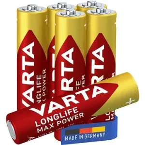 VARTA alkalická baterie Longlife Max Power AAA 4+2ks