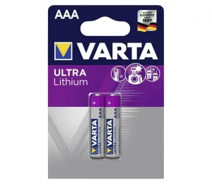 VARTA Varta 6103301402 - 2 ks Lithiová baterie ULTRA AAA 1,5V