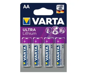 VARTA Varta 6106301404 - 4 ks Lithiová baterie ULTRA AA 1,5V