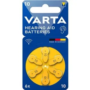 VARTA baterie do naslouchadel VARTA Hearing Aid Battery 10 6ks
