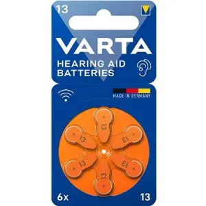 VARTA baterie do naslouchadel VARTA Hearing Aid Battery 13 6ks