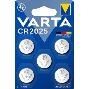 VARTA speciální lithiová baterie CR2025 5ks