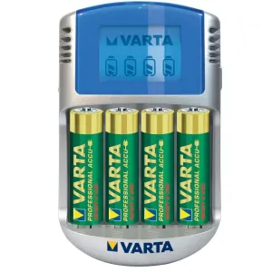 VARTA nabíječka LCD Charger + 4 AA 2600 mAh R2U & 12V & USB