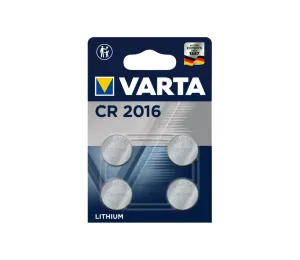 VARTA Varta 6016101404 - 4 ks Lithiová baterie knoflíková ELECTRONICS CR2016 3V