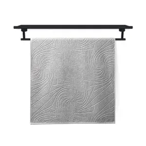 Veba Ručník Grand Grafico světle šedý 50 × 100 cm