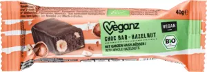 Veganz Čokoládová tyčinka s nugátem, Bio 40 g
