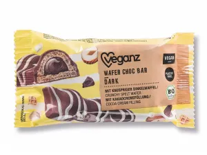 Veganz Oplatka s kakaovou náplní v čokoládě BIO 30 g