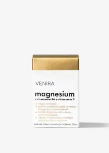 VENIRA magnesium s vitaminem B6 a vitaminem D, 90 kapslí #4742297
