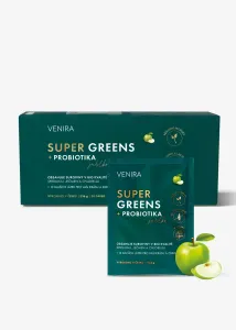 VENIRA super greens + probiotika, jablko, 30 sáčků