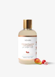 VENIRA přírodní šampon s kolagenem pro podporu růstu, mango-liči, 300 ml #4504675