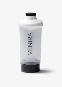 VENIRA shaker se zásobníkem, bílo-černý, 500 ml + 150 ml #4742309