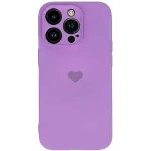Vennus Valentýnské pouzdro Heart pro iPhone 14 Pro Max - fialové