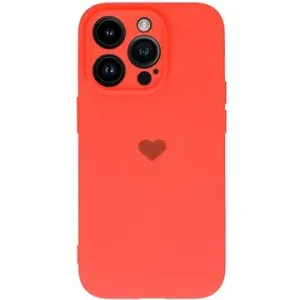 Vennus Valentýnské pouzdro Heart pro iPhone 14 Pro Max - korálové