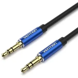 Vention 3.5mm Male to Male Audio Cable 0.5m Blue Aluminum Alloy Type