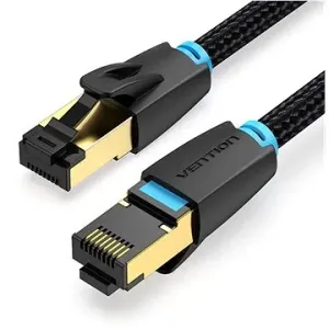 Vention Cotton Braided Cat.8 SFTP Patch Cable 3m Black