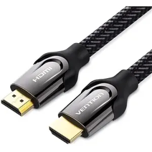 Vention Nylon Braided HDMI 2.0 Cable 1.5m Black Metal Type