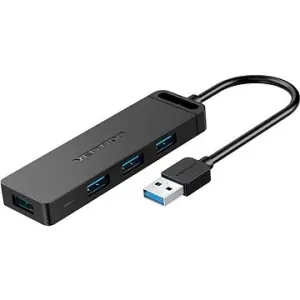Vention 4-Port USB 3.0 Hub with Power Supply 0.15m Black