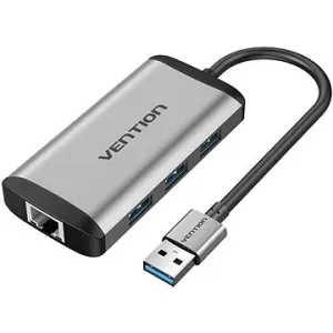 Vention USB 3.0 to 3x USB3.0 + RJ45 Gigabit Ethernet