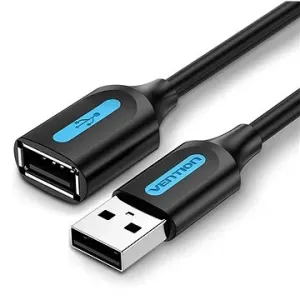Kabel Vention USB 2.0 male to female extension cable CBIBH 2m Black PVC