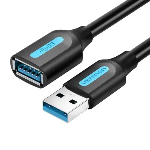 Prodlužovací kabel USB 3.0 A samec na USB A samice Vention CBHBD 0,5 m