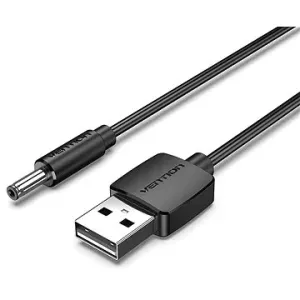 Vention USB to DC 3.5mm Charging Cable Black 1.5m