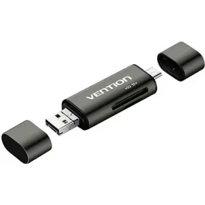 Vention USB3.0 Multi-function Card Reader Gray Metal Type