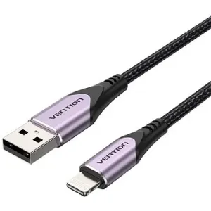 Vention MFi Lightning to USB Cable Purple 1m Aluminum Alloy Type