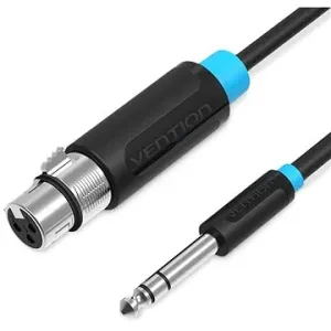 Vention 6.3mm Male to XLR Female Audio Cable 2m Black