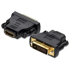 Vention DVI (DVI-D 24+1) Male to HDMI Female Adapter Black