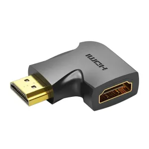 Vention HDMI 270 Degree Male to Female Vertical Flat Adapter Black 2 ks