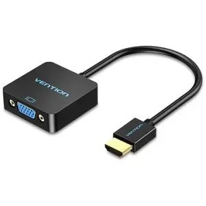 Vention HDMI to VGA Converter with Female Micro USB and Audio Port 0.15m Black
