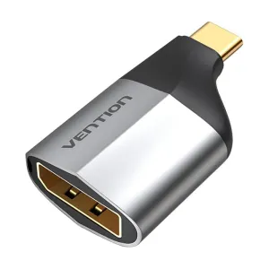 Vention Type-C (USB-C) to DisplayPort (DP) Adapter Gray Metal Type