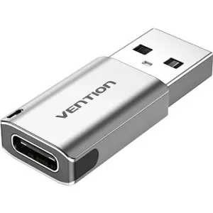 Vention USB 3.0 (M) to USB-C (F) OTG Adapter Gray Aluminum Alloy Type