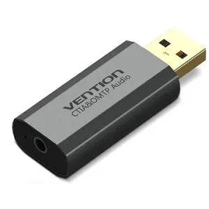 Vention USB External Sound Card Gray Metal Type (OMTP-CTIA) #206343