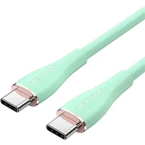 Vention USB-C 2.0 Silicone Durable 5A Cable 2m Light Green Silicone Type