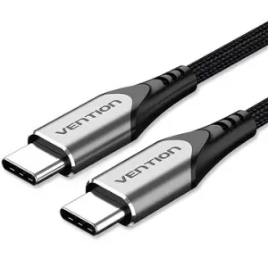 Vention Type-C (USB-C) 2.0 (M) to USB-C (M) Cable 2M Gray Aluminum Alloy Type